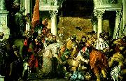 Paolo  Veronese martyrdom of st. sebastian Spain oil painting artist